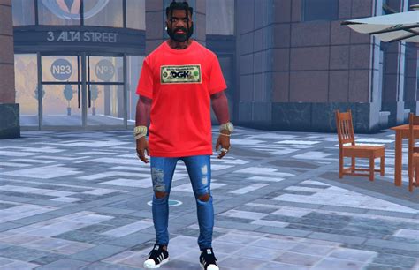 DGK Exclusive T Shirt Pack For Franklin GTA Mods Com