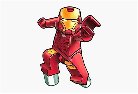 Iron Man Lego Animado Free Transparent Clipart Clipartkey