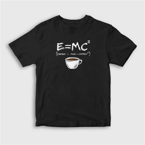 Emc2 Science Albert Einstein Çocuk Tişört Presmono