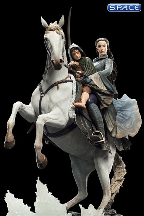Arwen And Frodo On Asfaloth Statue Lord Of The Rings