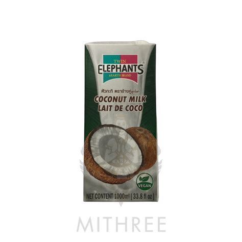 Elephant Coconut Milk Uht 1lt12 Mithree