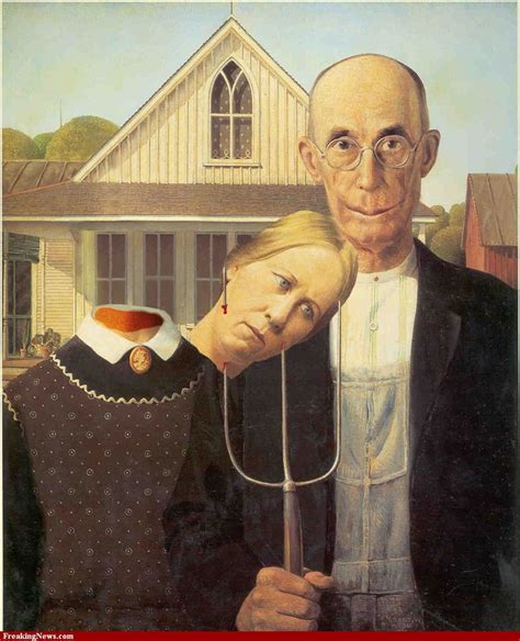 153 Best American Gothic Images On Pinterest American Gothic Parody