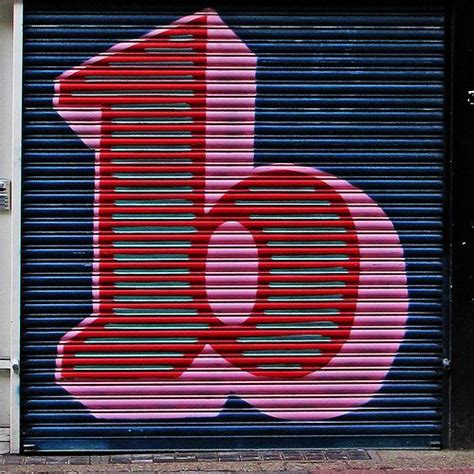Ben Eine Letter B Lettering Graffiti Alphabet Letter B