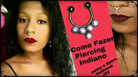Diy fake nose/lip/dermal piercing | how to fake a nose ring in mins. DIY -Como Fazer Piercing Indiano | Fake Septum. - YouTube