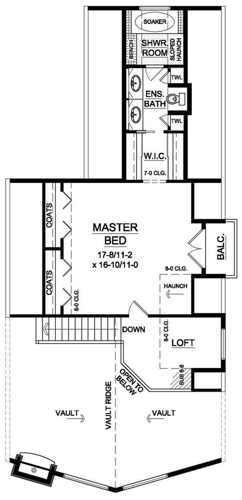Cabin Style House Plan 3 Beds 2 Baths 1732 Sqft Plan 126 191