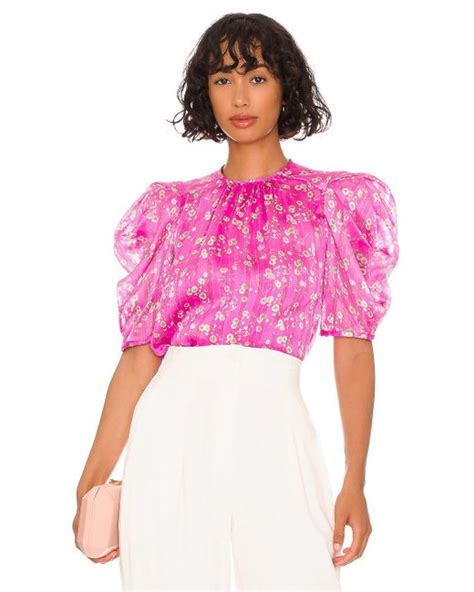 Sabina Musayev Nimbus Top In Pink Lyst