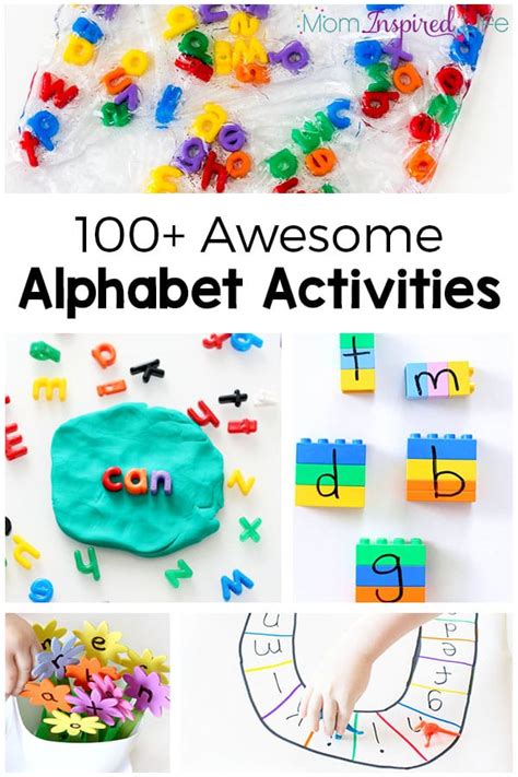 Alphabet Learning Funalphabet Activities Preschool Alphabet