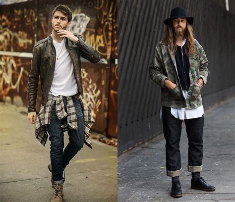 Maîtriser Le Style Grunge Quand On Est Un Homme Young Gent