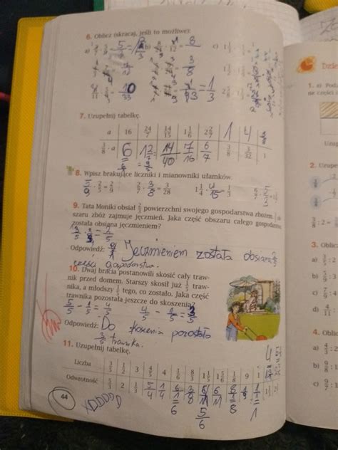 ćwiczenia Z Matematyki Klasa 5 - Matematyka z plusem klasa 5 wersja c str44 ćwiczenia - Brainly.pl