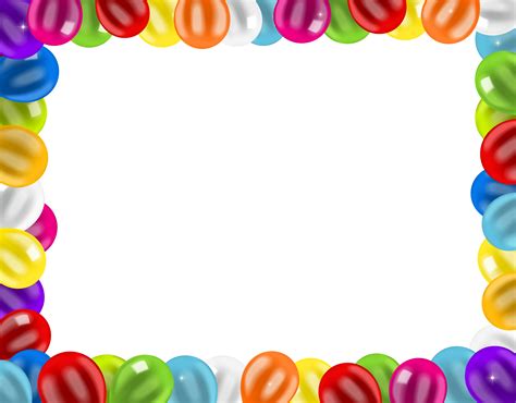 Birthday Border Frame Png Adalberto Keiser