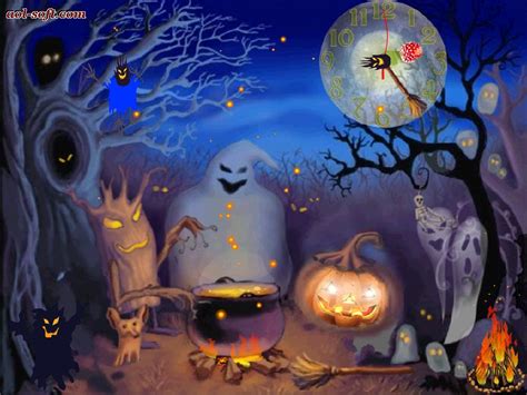 Live Halloween Wallpaper For Desktop Wallpapersafari
