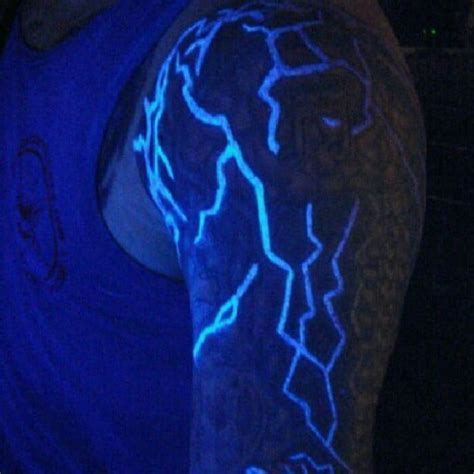 60 Glow In The Dark Tattoos For Men Uv Black Light Ink Designs