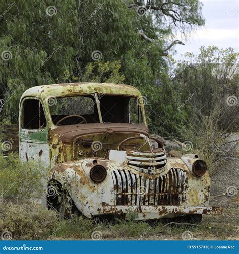 Rusted Out Truck Broken Hill Stock Photo Image Of Australia Hill