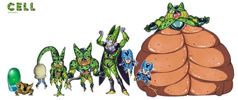 Cell All Forms By Thecalgee On Deviantart