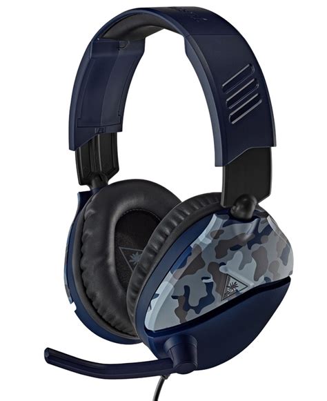 Turtle Beach Ear Force Recon 70 Gaming Headset Blue Camo Switch PC
