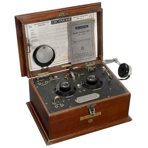 Gecophone Detector Receiver Crystal Set No 2 1922 Mar 25 2023