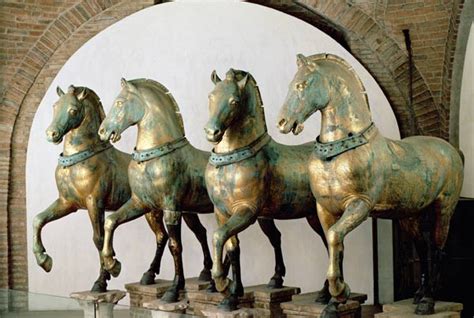 The Four Horses Of San Marco Removed Fr Roman As Art Print Or Hand