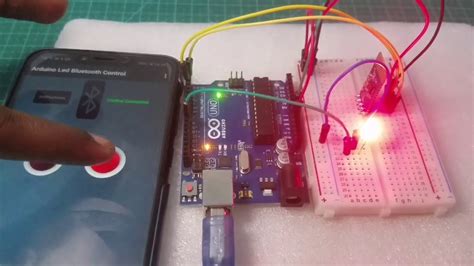 Arduino Hc 05 Bluetooth Module Led Control Beginner Project