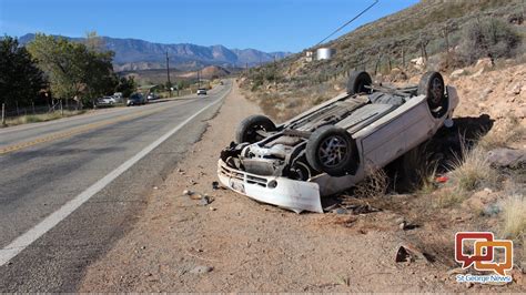 Woman Taken To Hospital Following Rollover St George News