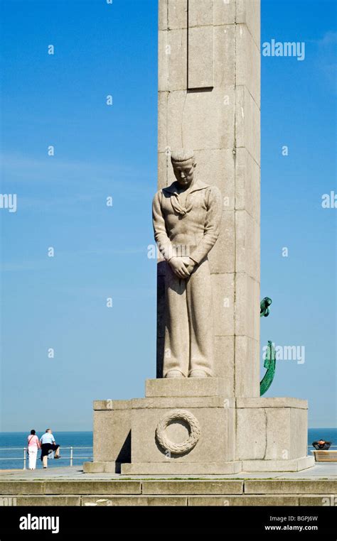 Monument For The Sailors And Fishermen Who Died At Ostend Oostende