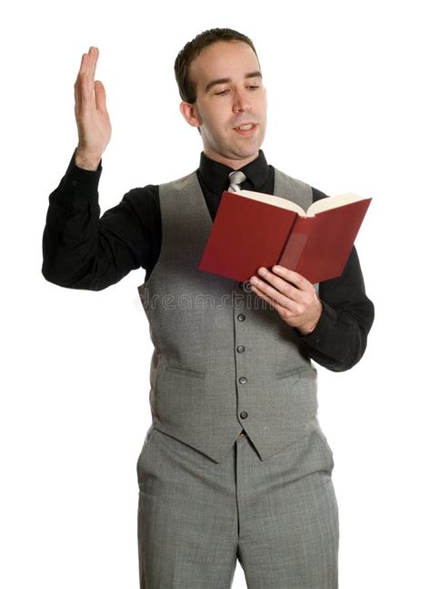 Actor Reading His Script Stock Image Image Of Standing 8756391