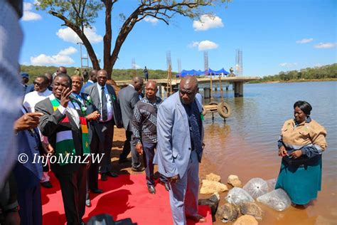Mnangagwa Takes His Red Carpet Affection Right Into Mutendis Dam Zimeye