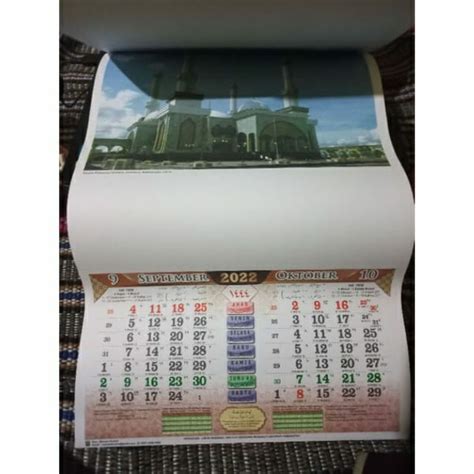 Jual Kalender Kalender 2022 Lengkap Jawa Almanak Menara Kudus