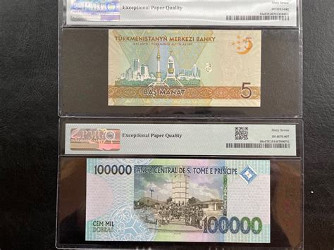 World 4 Banknotes All Graded Various Dates Catawiki