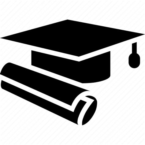 College Degree Diploma Education Graduate Success University Icon
