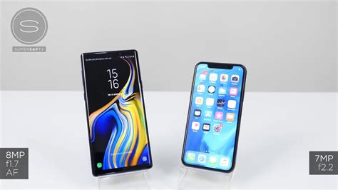 Galaxy Note Vs Iphone X Camera Test Comparison Video Dailymotion