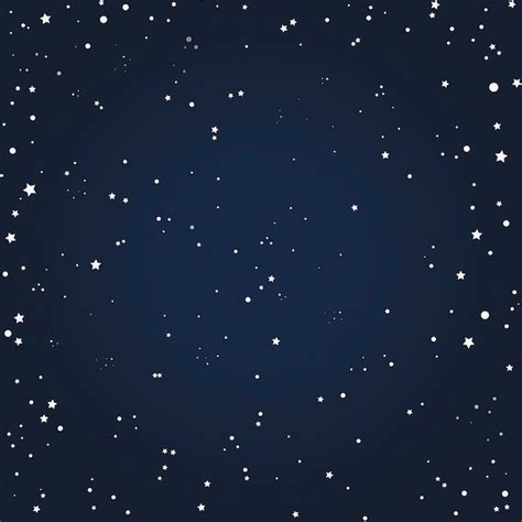 Fondo De Cielo Estrellado Vector Premium