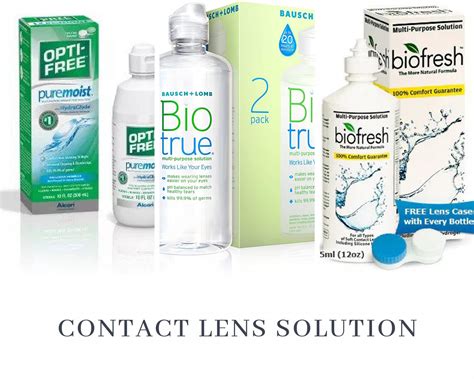 How To Choose The Best Contact Lens Solution Updated 2021 Eyestyle
