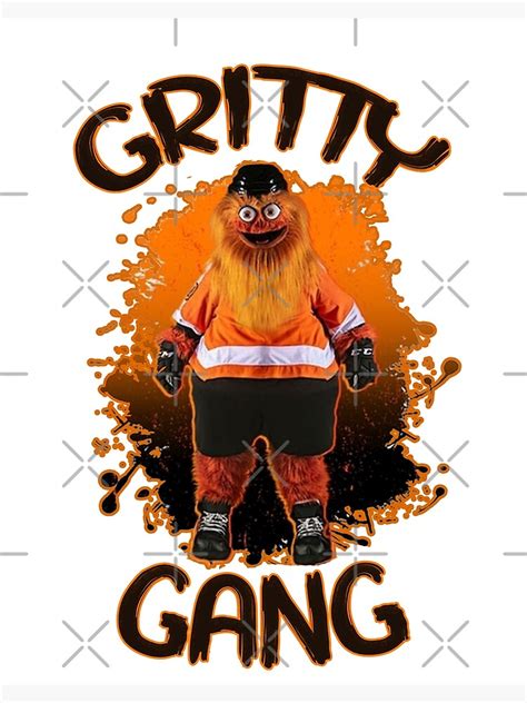 Gritty Mascot Gritty Gang Uniform For Philadelphia Flyers Mascot Fans
