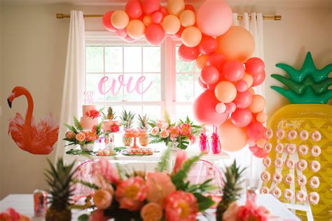 Karas Party Ideas Tropical Flamingo Birthday Party Karas Party Ideas