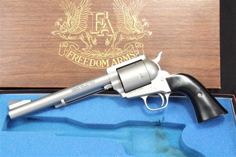 Freedom Arms Model 83 Field 454 Casull Single Action Revolver In The