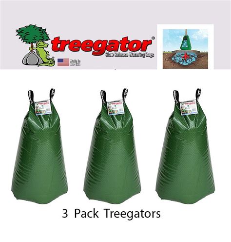 Treegator Original 20 Gal Slow Release Watering Bags For Trees 3 Pack