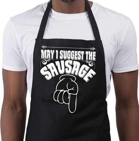 Bbq Apron Funny Aprons For Men May I Suggest Barbecue Grill
