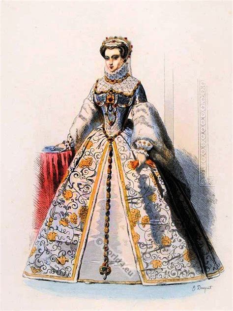 Fashion Under The Reign Of Charles Ix 1560 To 1574 Renaissance