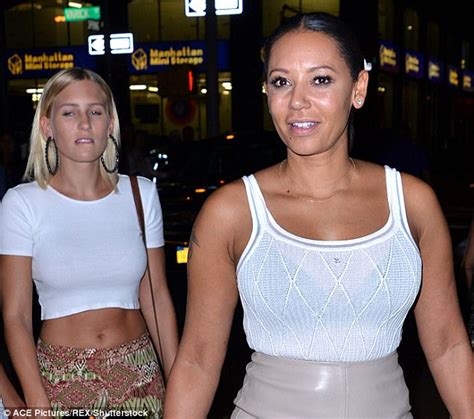 Mel B Steps Out After Dating Beverly Hills Cop Claims Daily Mail Online