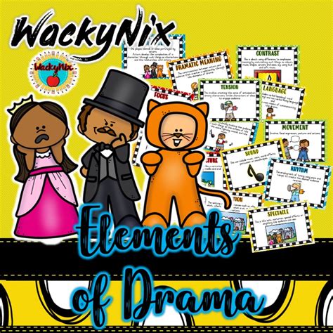 Elements Of Drama E150 Educational Resource Wackynix