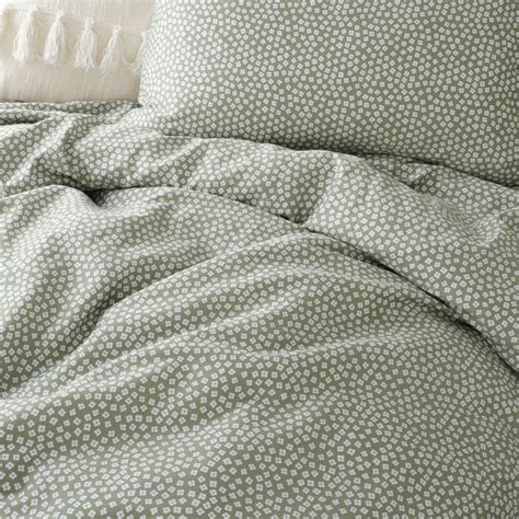 Kyra Flower Dot Duvet Cover And Sham Set Dorm Essentials Dormify