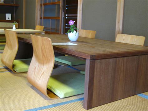 Floor Dining Table Japanese Flooring Ideas