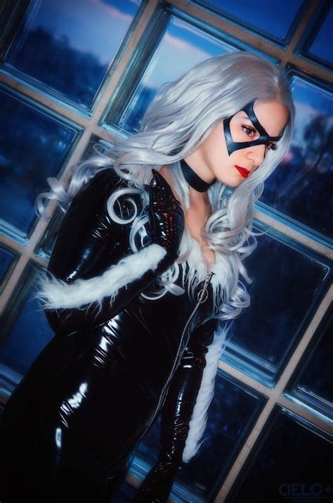 Print Black Cat Cosplay Spiderman Marvel Comics Print Etsy