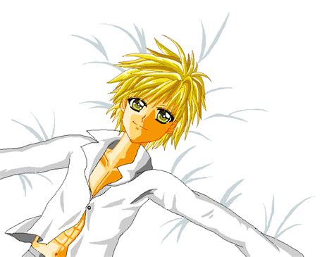 Blond Anime Boy Pixel Art By Miroyuki Kinoshita On Deviantart