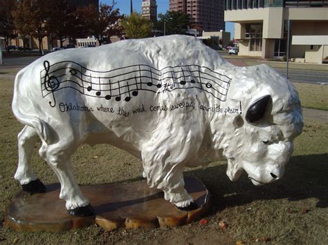 Buffalo Bartlesville Oklahoma Cow Parade Bartlesville