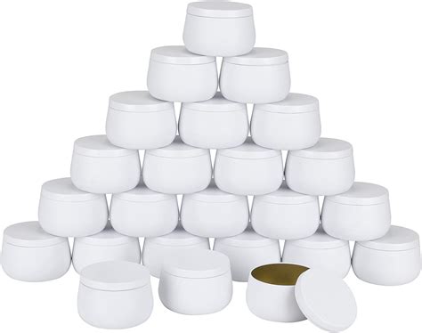 8oz Candle Tins With Lidswhite Candle Jarsbulk Candle Tins For Making