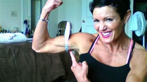 Yummy Muscle Measuring With Muscle Goddess Debbie Muscular Goddess