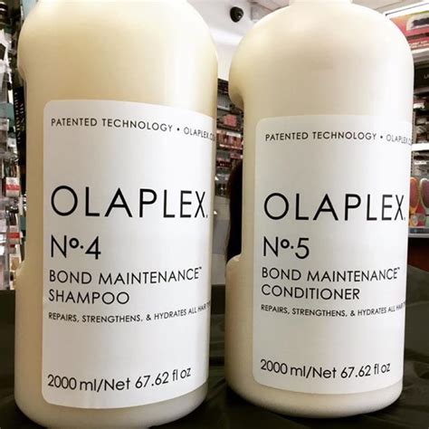 Olaplex No4 Shampoo No5 Conditioner 2000ml Shopee Singapore