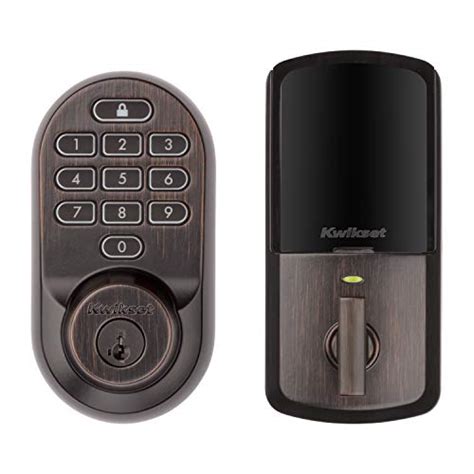 Kwikset 99380 002 Halo Wi Fi Smart Lock Keyless Entry Electronic Keypad