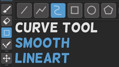 Medibang Paint Pro Tutorial Curve Tool Youtube
